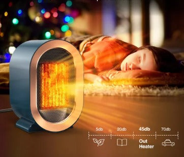 Aquecedor Cerâmico Azul 1200W