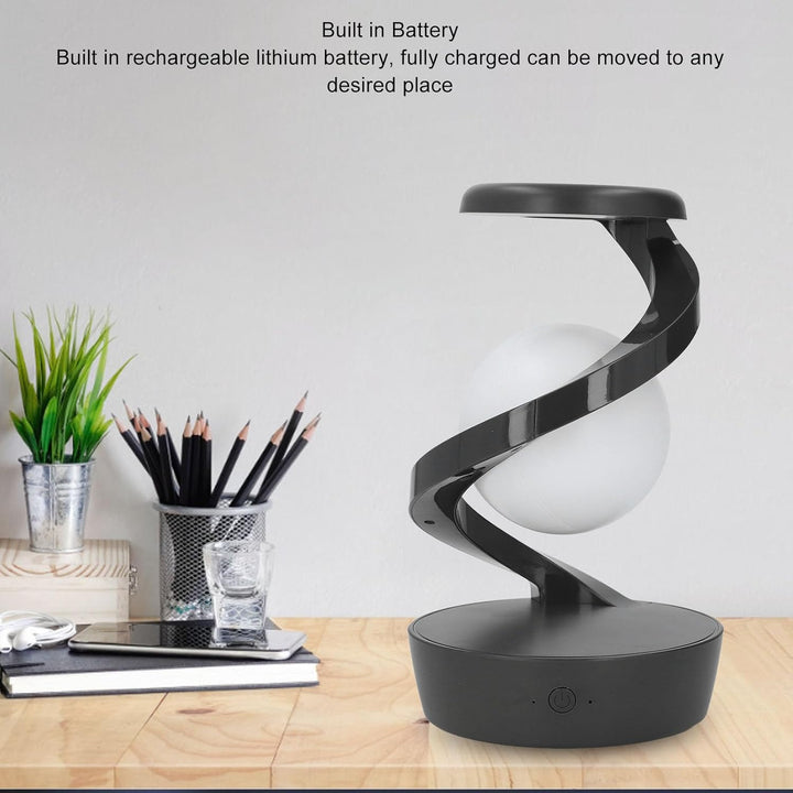 Candeeiro Flutuante e Giratório 3D