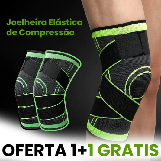 Joelheira Elástica de Compressão - COMPRA 1 RECEBE 2