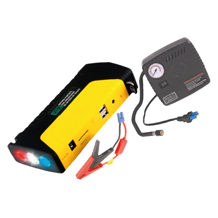 Arrancador para Carros com Compressor de Ar