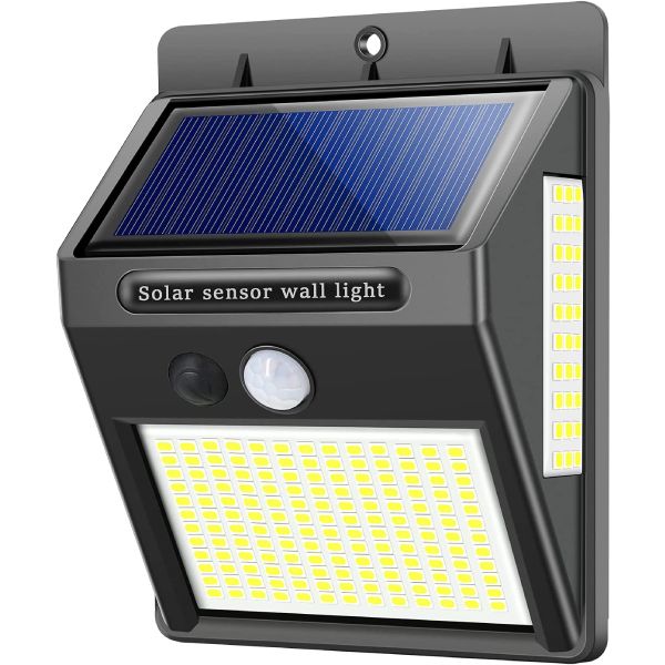 Lâmpada Solar com Sensor de Movimento
