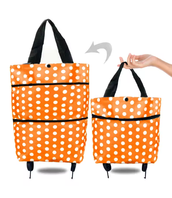 Saco e Carrinho de Compras 2EM1