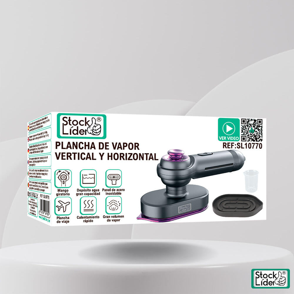 Ferro a Vapor Vertical e Horizontal