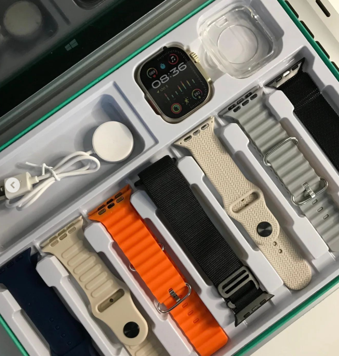 Smartwatch Mini 7 em 1 – Compacto, Versátil e com Estilo