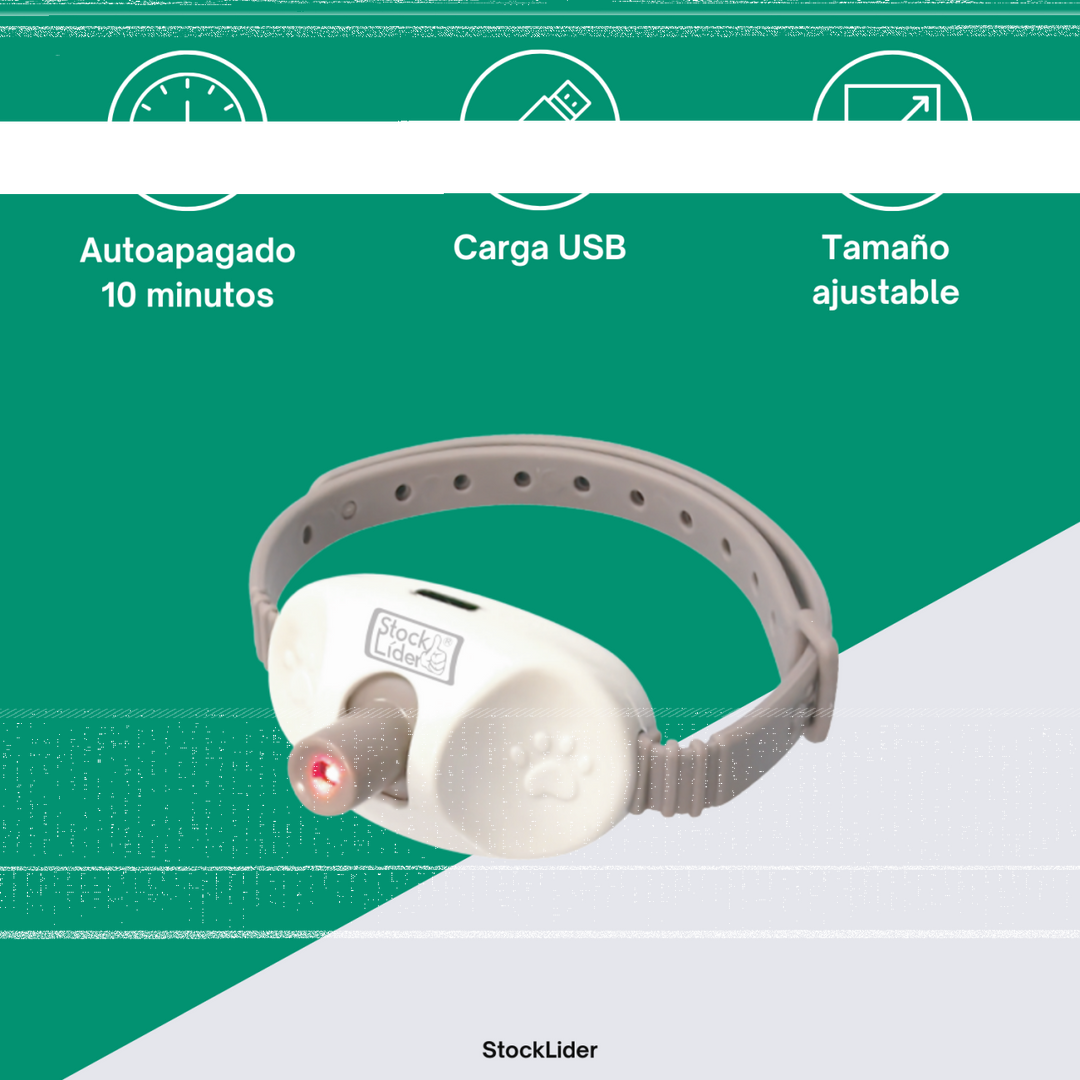 Coleira de Jogo de Laser para Gatos