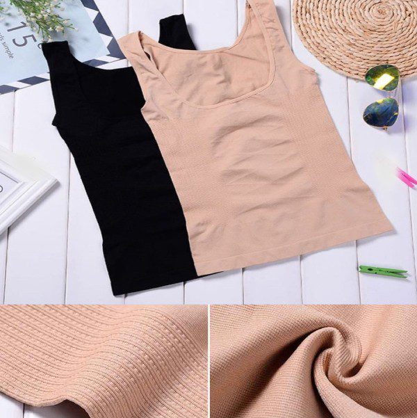Camisola modeladora e redutora U-Shaped