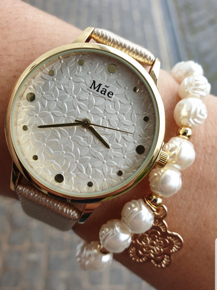 Relógio Mãe Garden Ecopele