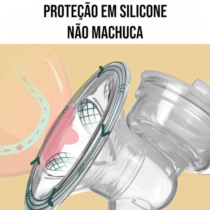 Bomba de Leite Materno Elétrica Recarregável