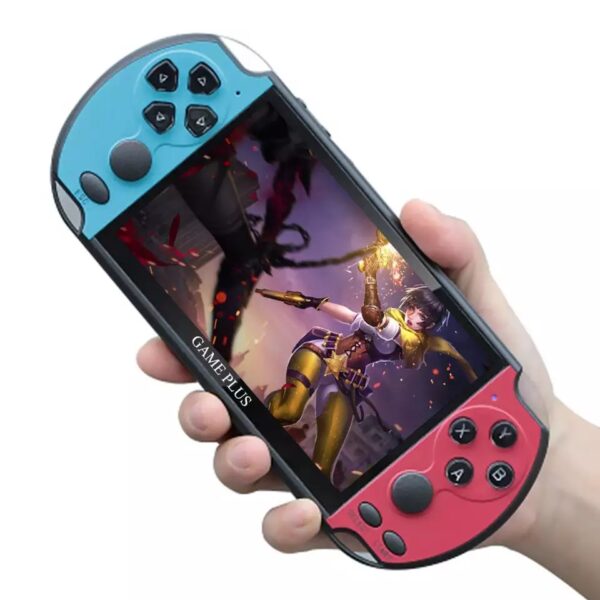 Consola portátil X7 Plus 8GB + 500 jogos