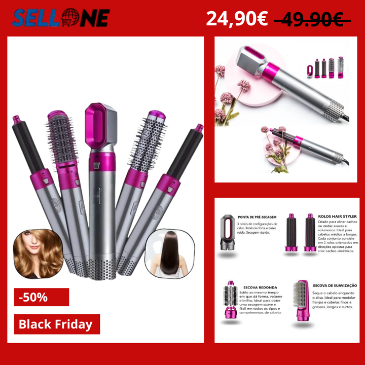 Escova Modeladora Iónica 5EM1