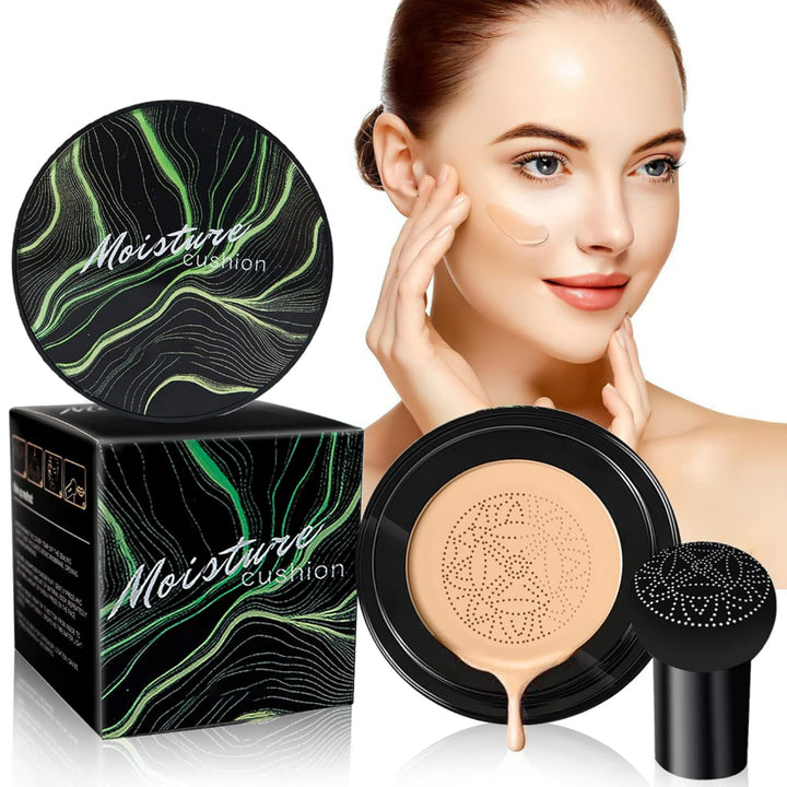 Creme CC Cushion aplicador Cogumelo