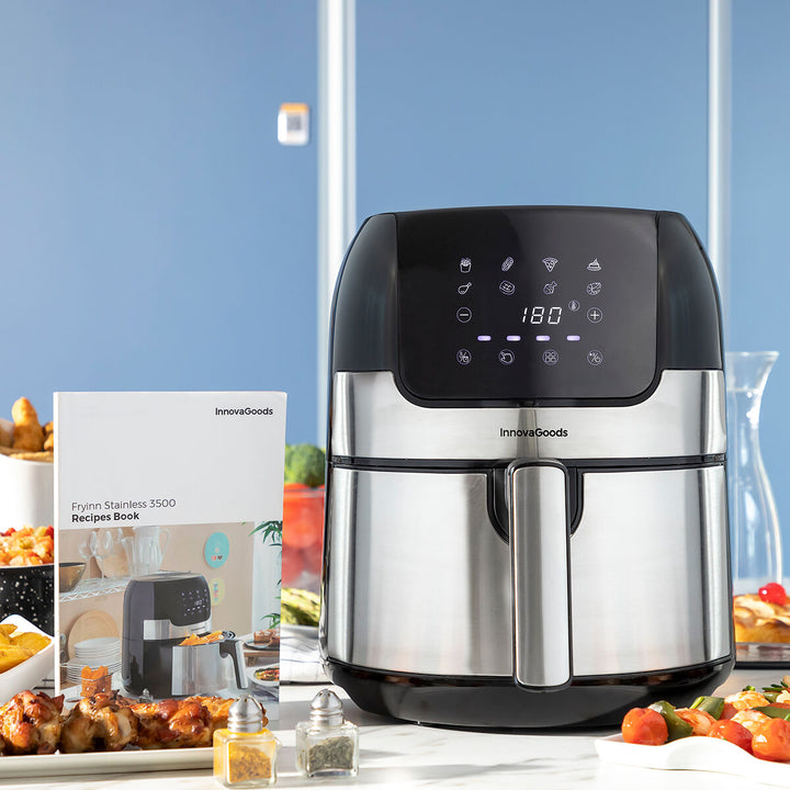 Fritadeira Air Fryer Fryinn 3500 Preto Aço inoxidável 1400 W 3,5 L