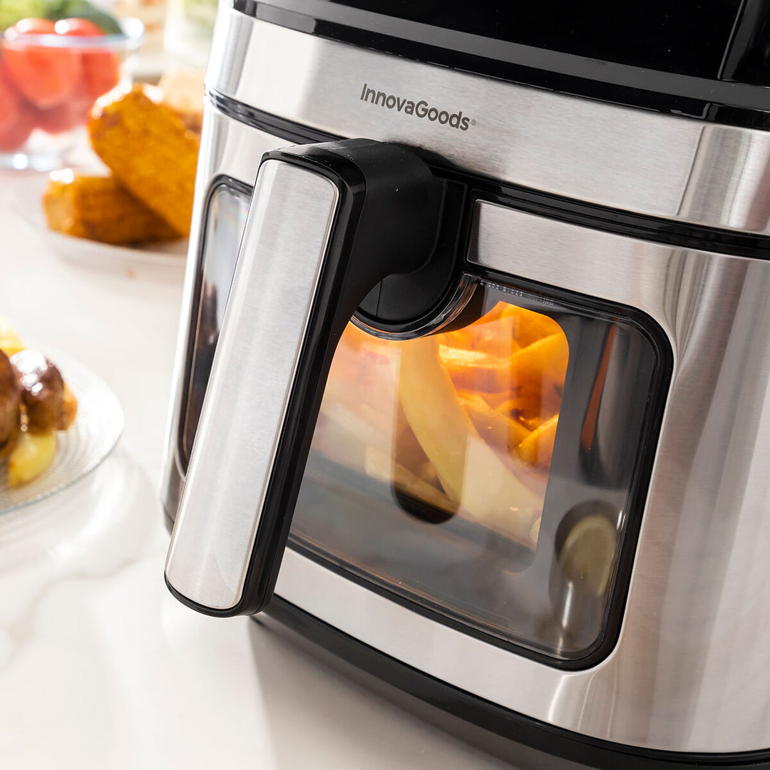 Fritadeira Air Fryer Fryinn View 6500 Preto Aço inoxidável 1700 W 6,5 L