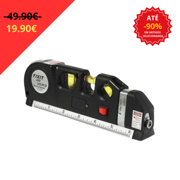 Nível Laser Multifuncional 4 em 1