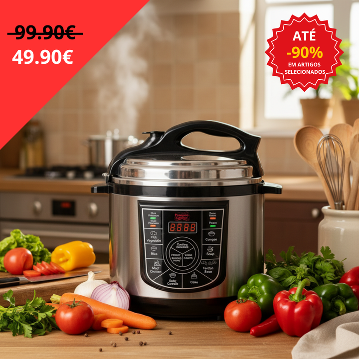 Panela de Pressão Elétrica Programável e Multifuncional