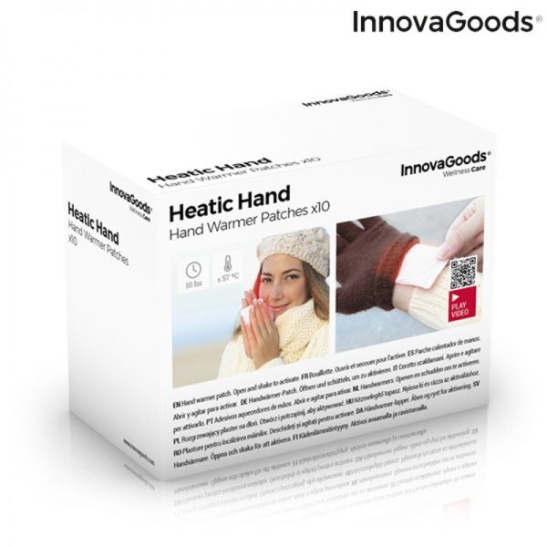 Adesivos Aquecedores de Mãos Heatic Hand (Pack de 10)