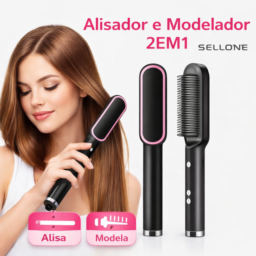 Alisador e modelador 2EM1
