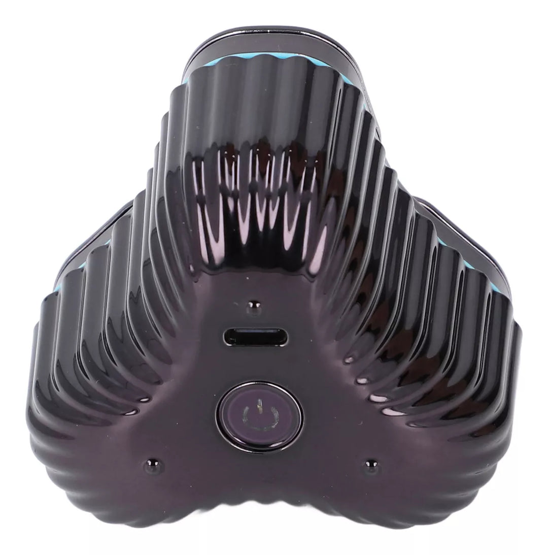 Aparador de Barba Rotativo 3D com 3 Cabeças Flutuantes