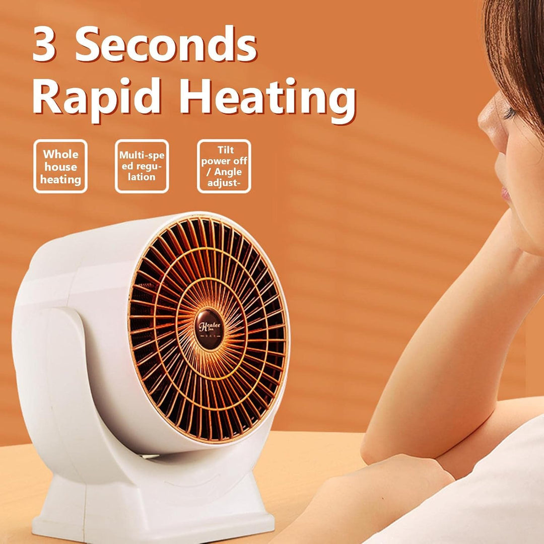 Aquecedor Elétrico Redondo 800W