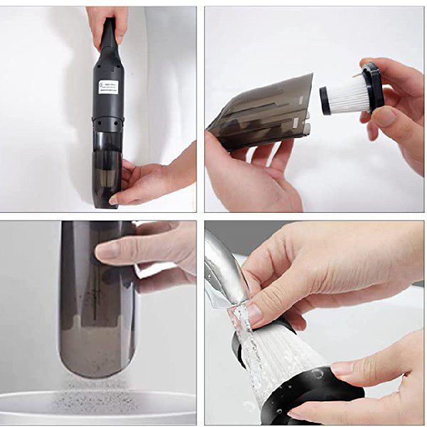 Aspirador Portátil Recarregável USB