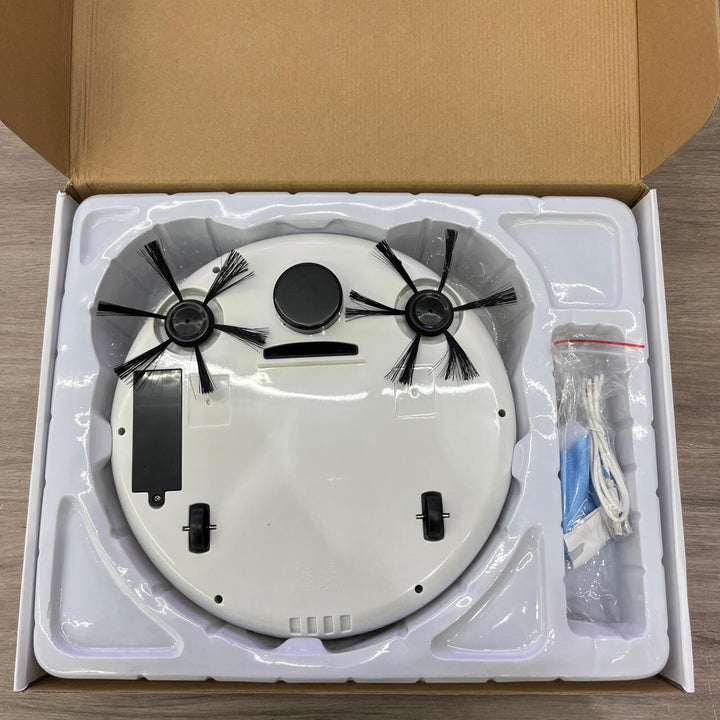 Aspirador Robot Inteligente 3 em 1 – Varrer, Aspirar e Esfregar com 3.500PA de Sucção Potente