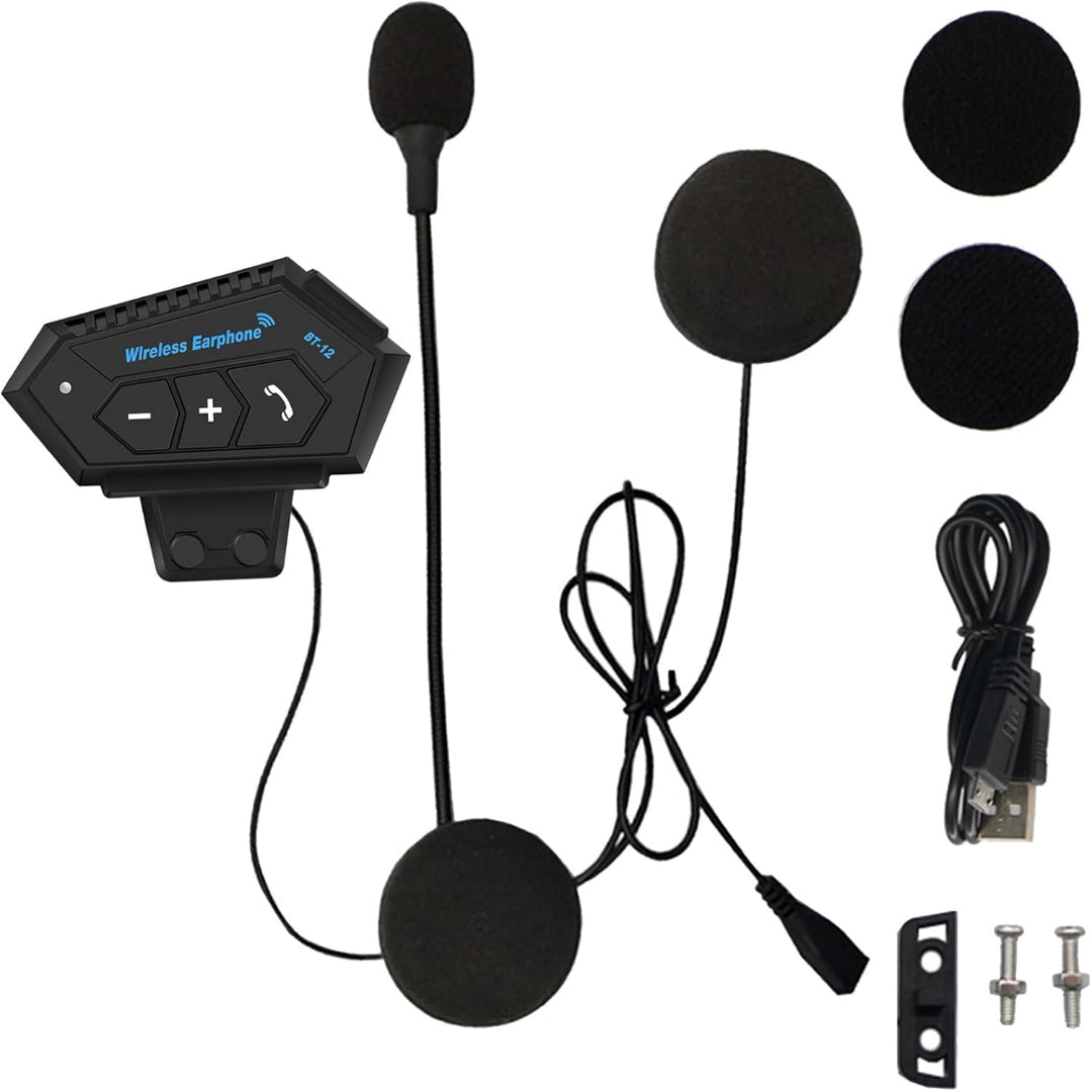 Intercomunicador BT12 para Capacete de Moto