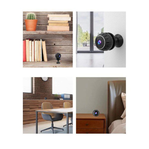 Câmara de Vigilância WiFi com Visão Noturna