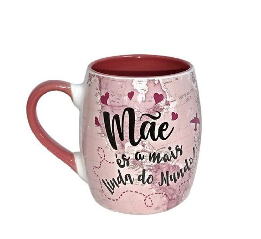 Caneca Barril Mapa Mãe