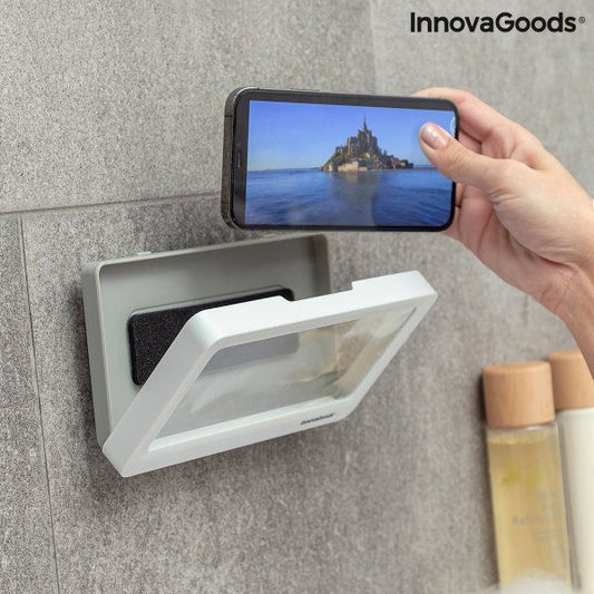 Capa Impermeável com Suporte de Parede para Smartphone Cashower