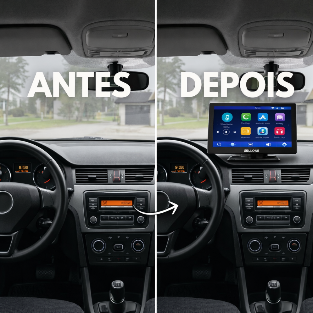 Carplay Android Auto - Portátil