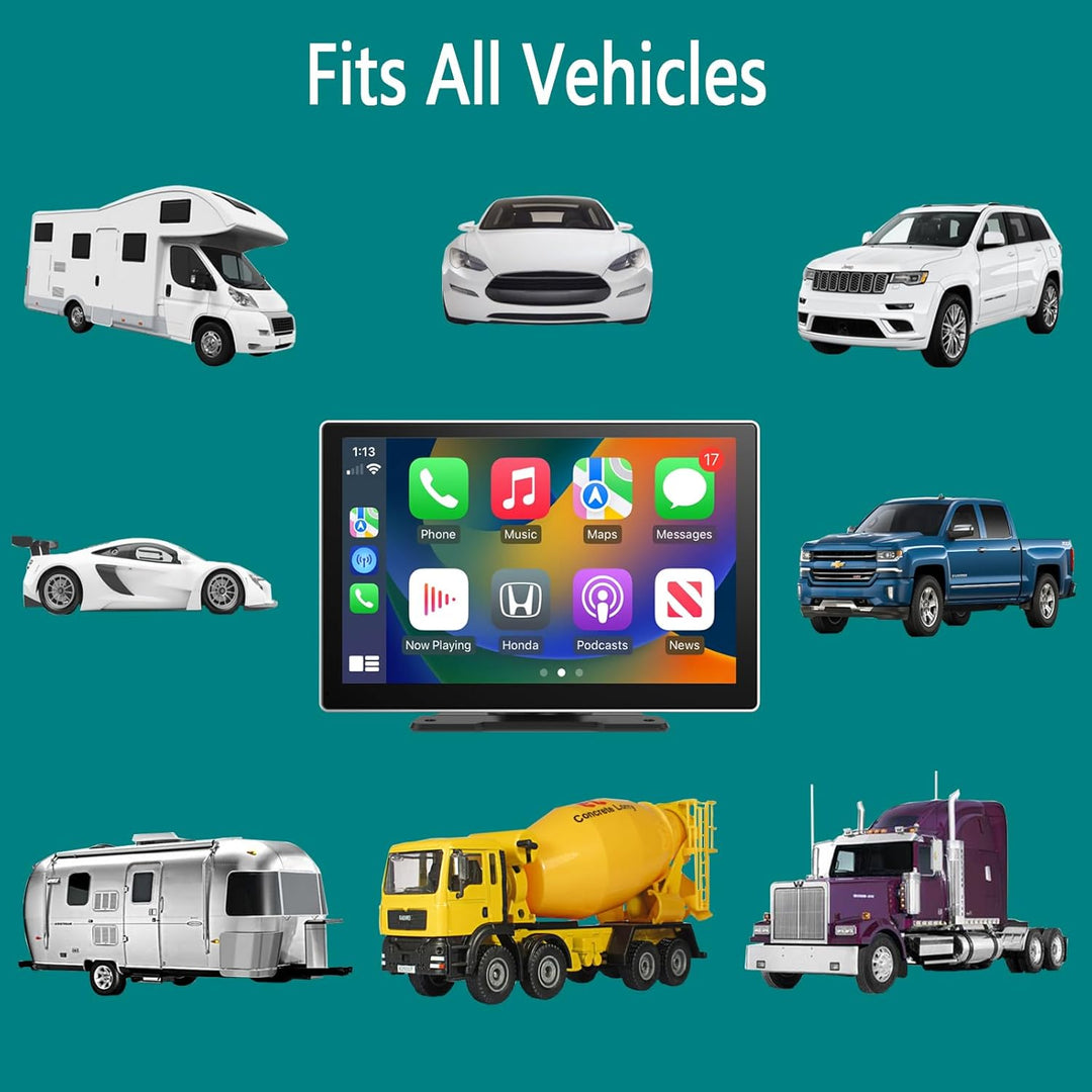 Carplay Q-CA770 Portátil Android Auto 4K - Oferta Câmera Traseira