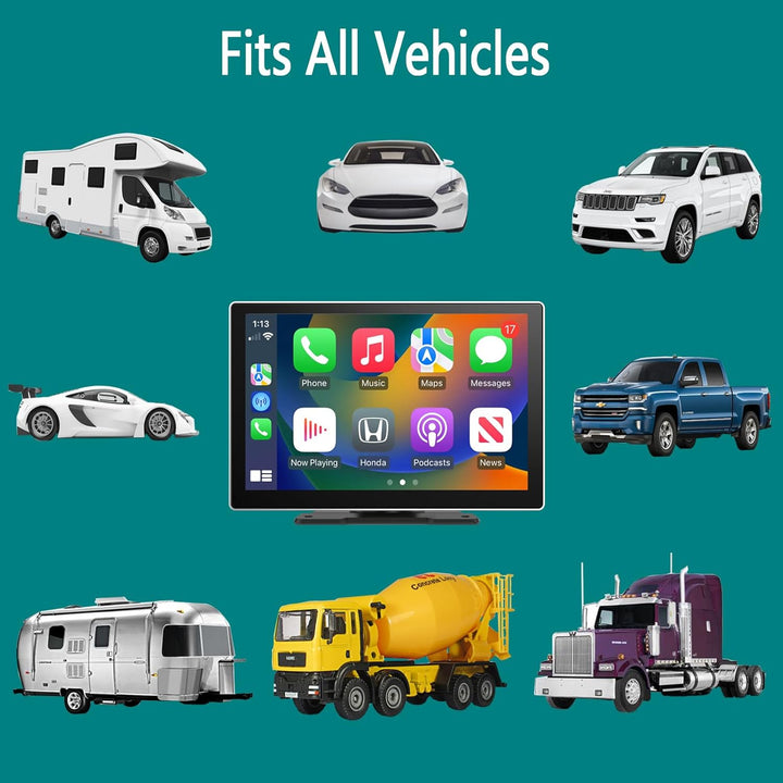 Carplay Q-CA770 Portátil Android Auto 4K - Oferta Câmera Traseira
