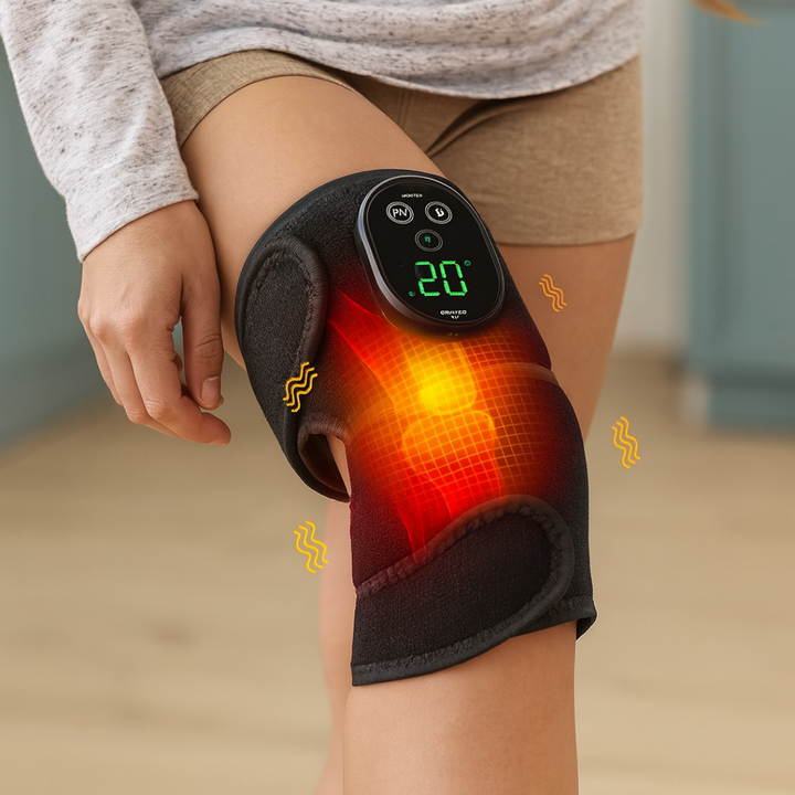 Massajador de Joelho Aquecido
