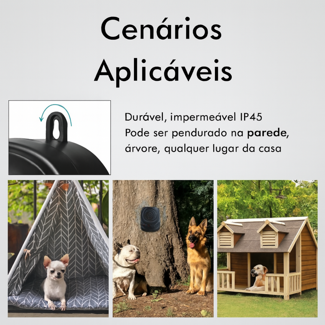 Dispositivo Anti-Latido Ultrassónico
