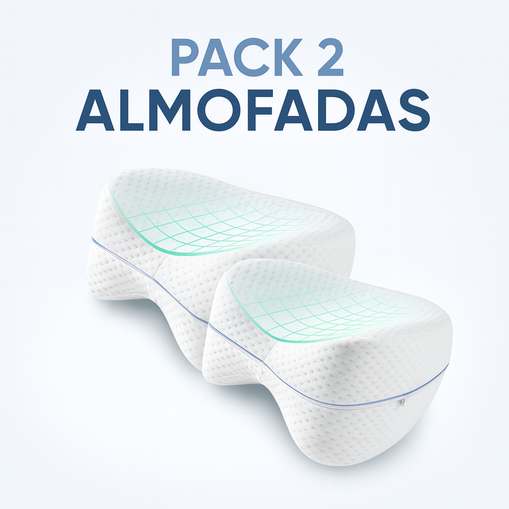 Pack 2 Almofadas Ortopédicas para Pernas e Anca