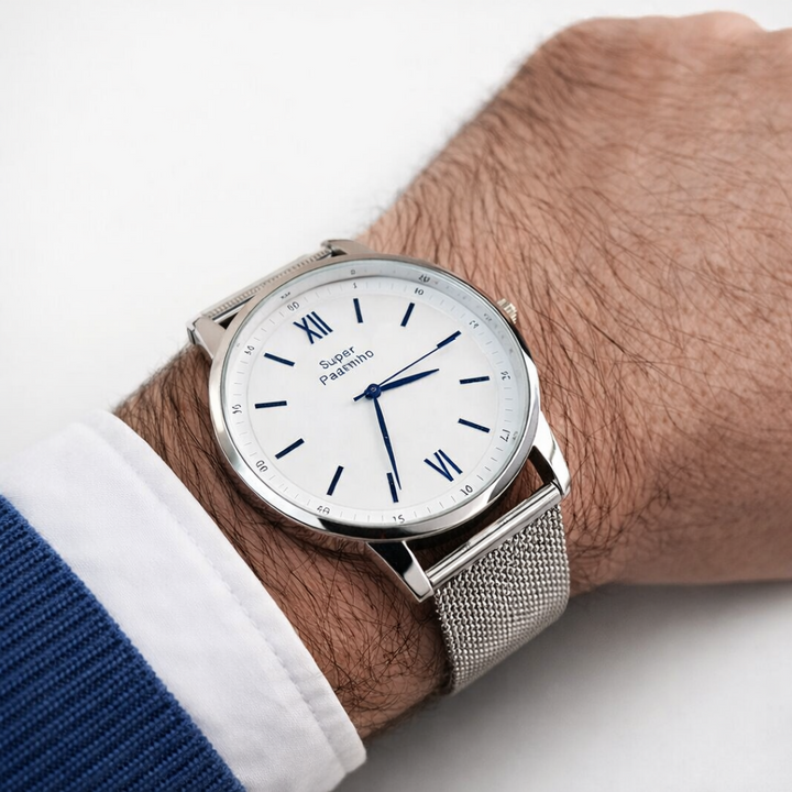 Relógio Super Padrinho em Aço