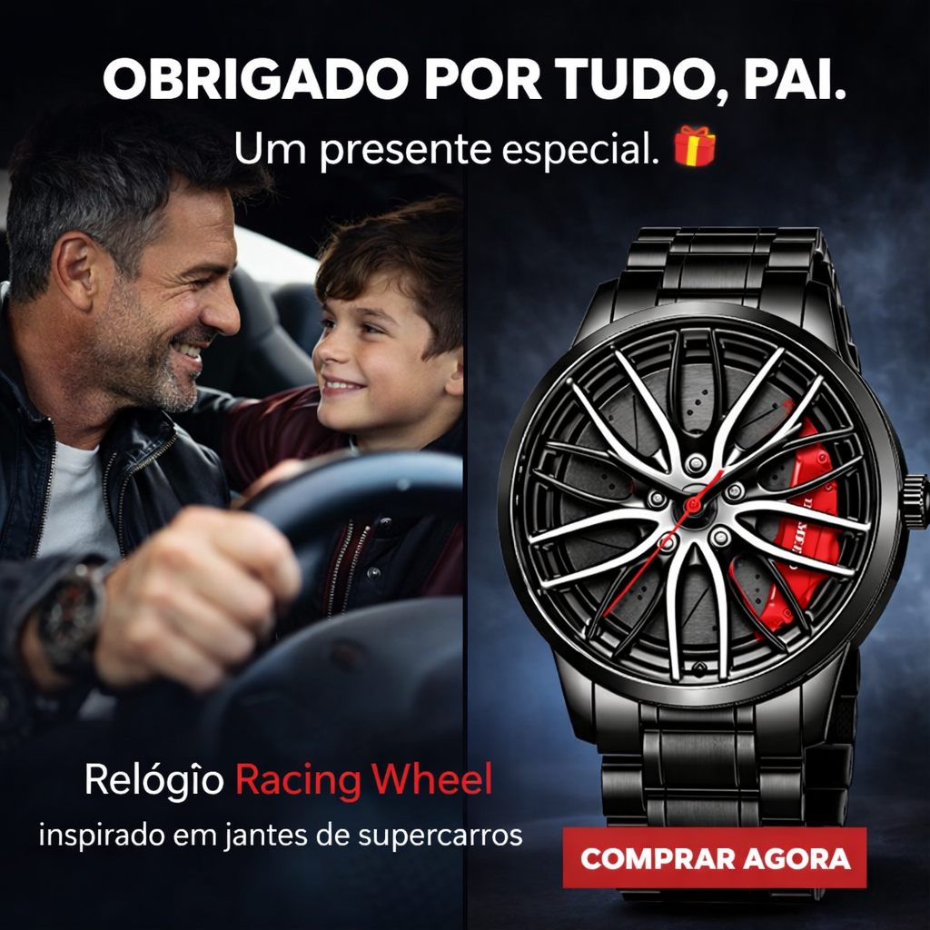 Relógio Racing Wheel