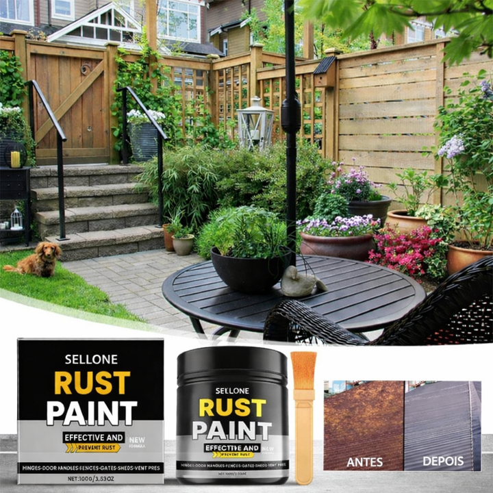 Pintura Anticorrosiva para Metal 100g com Pincel