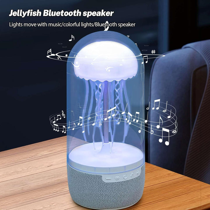 Coluna Bluetooth 2EM1 Medusas que mudam de Cor