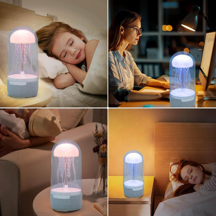 Coluna Bluetooth 2EM1 Medusas que mudam de Cor