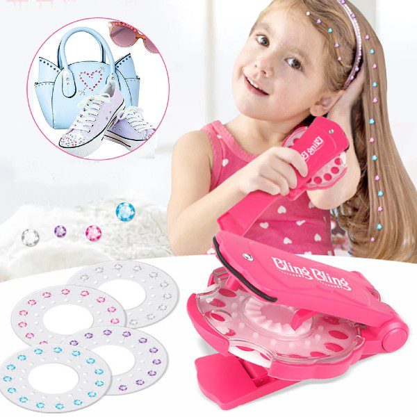 Conjunto de Brilhantes para Cabelo Bling Bling