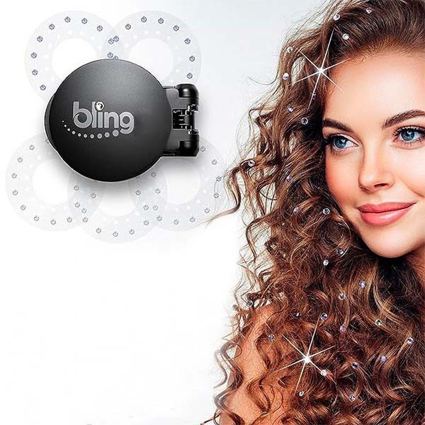 Aplicador Bling de Brilhantes para Cabelo