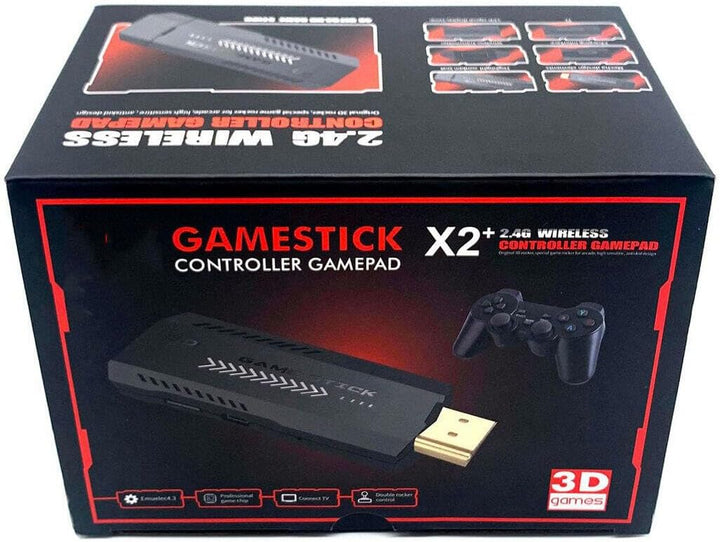 Consola de Jogos X2 Plus 4k 64GB - 30.000 Jogos