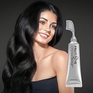 Pack 2 x Creme para o Cabelo com Pente – Cor Preto, 80 ml