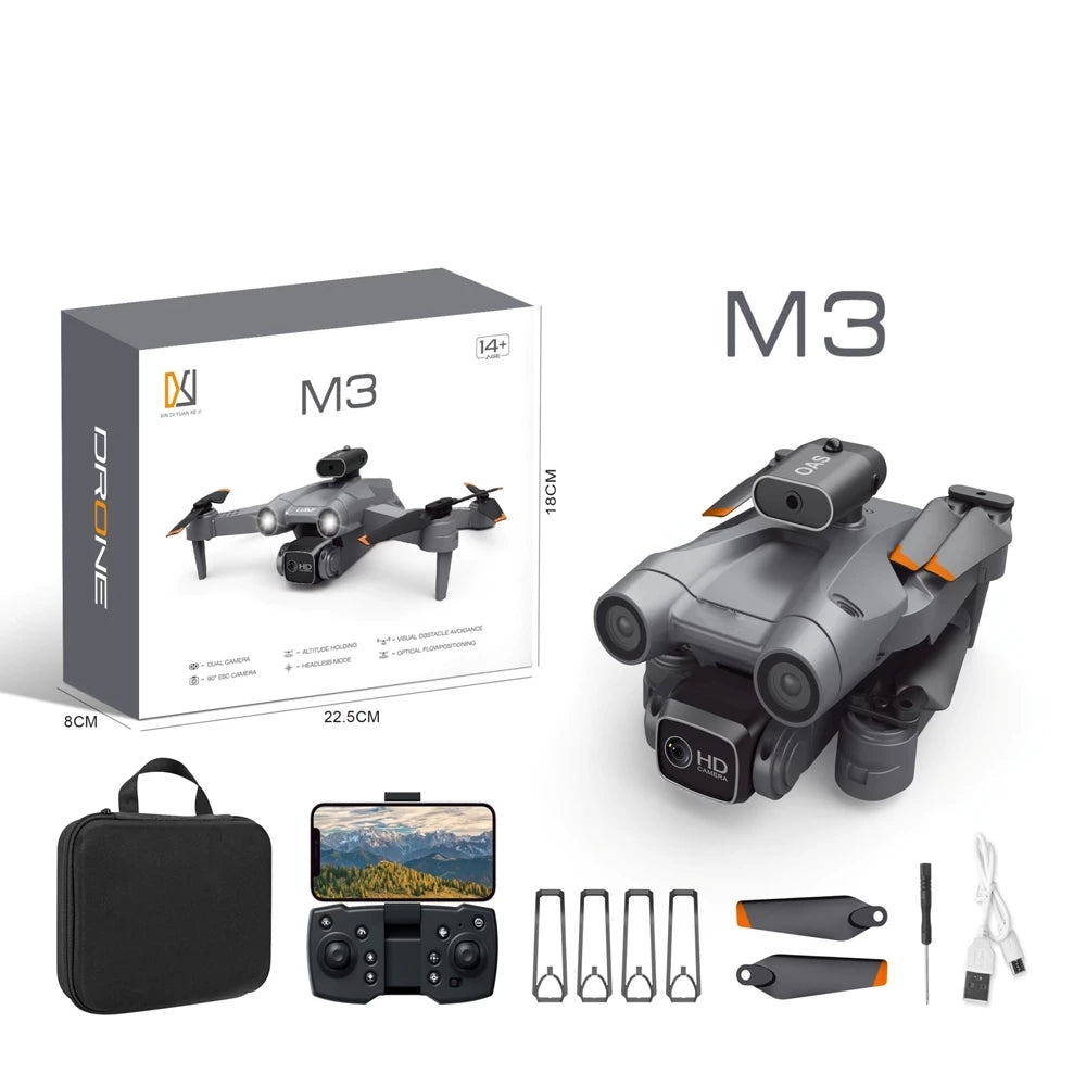 Drone Y3 Max - Câmara Dupla HD e Sistema Anticolisão