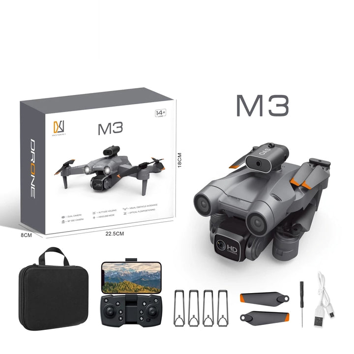 Drone Y3 Max - Câmara Dupla HD e Sistema Anticolisão
