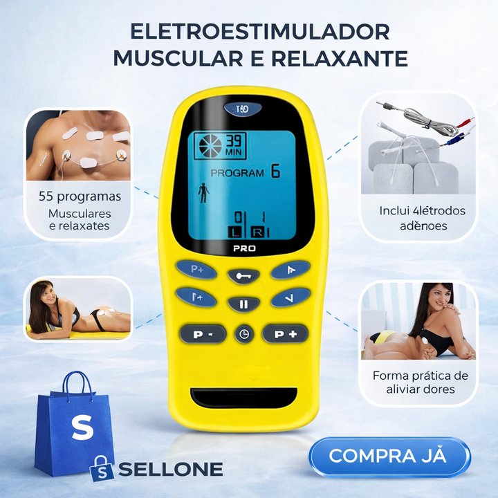 Eletroestimulador Globus 55 Programas