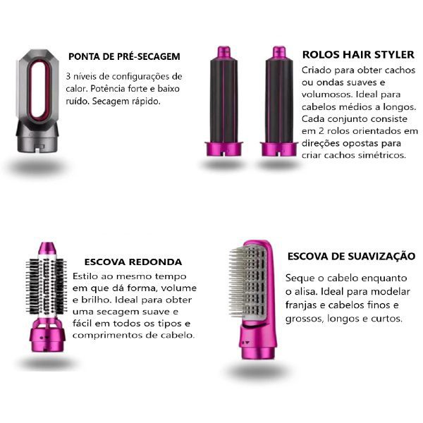 Escova Modeladora Iónica 5EM1