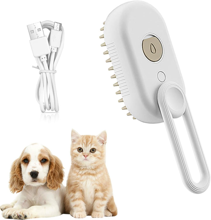 Escova a Vapor para Gatos e Cães