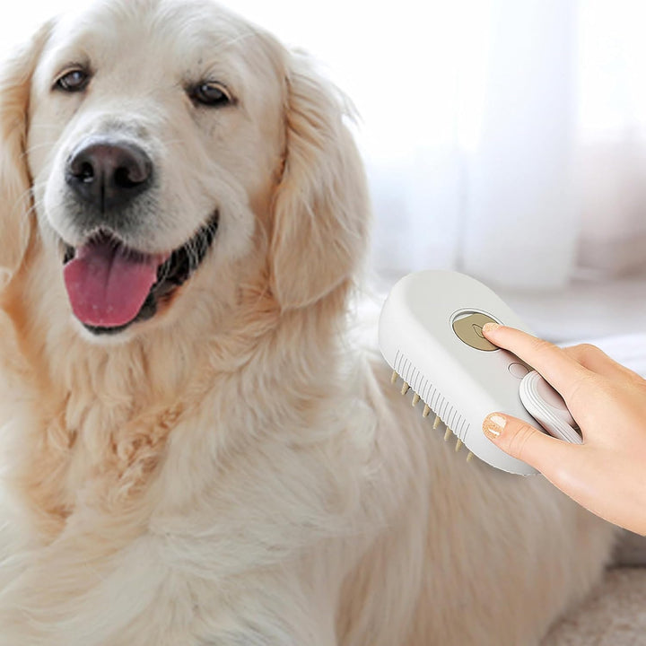 Escova a Vapor para Gatos e Cães